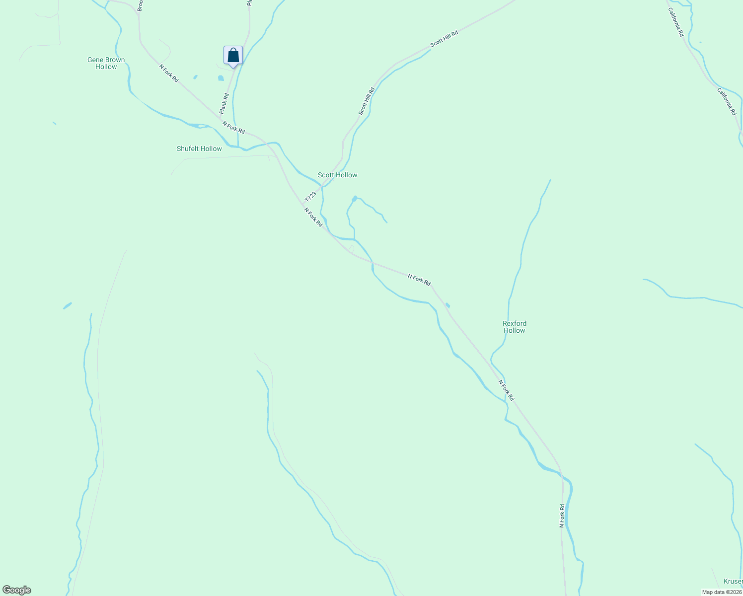 map of restaurants, bars, coffee shops, grocery stores, and more near 997 North Fork Road in Westfield