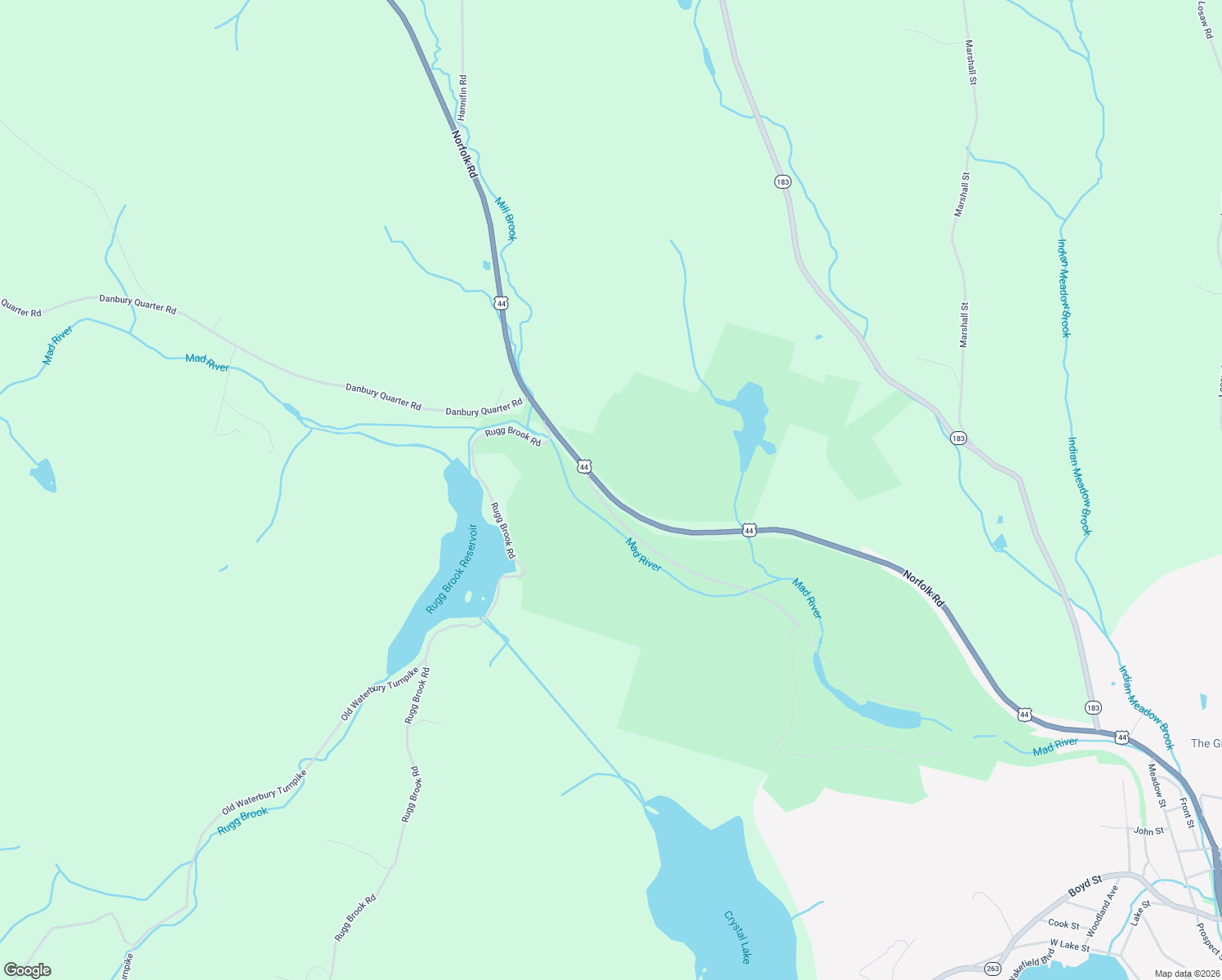 map of restaurants, bars, coffee shops, grocery stores, and more near Norfolk Road in Winchester
