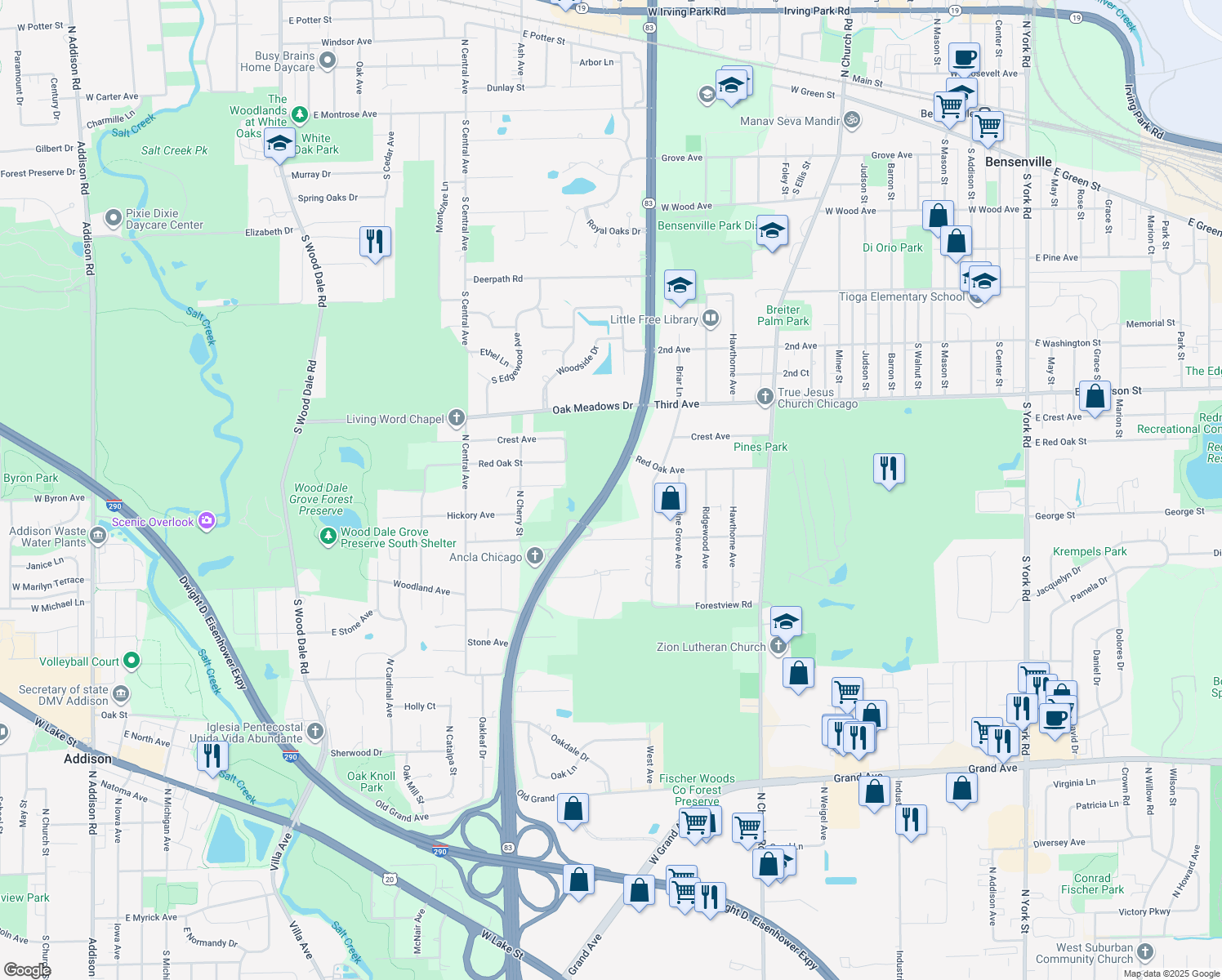 5979 Kingery Highway, Bensenville IL Walk Score