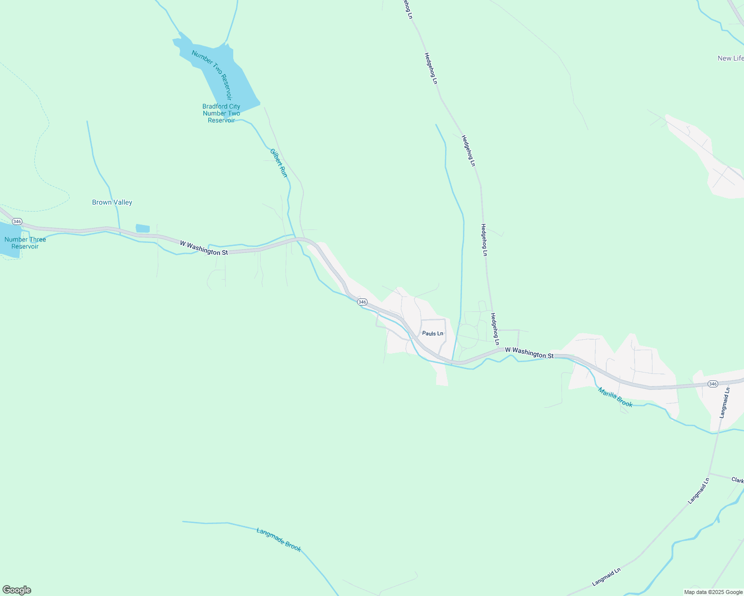 map of restaurants, bars, coffee shops, grocery stores, and more near 1 Woodland Hollow Drive in Bradford