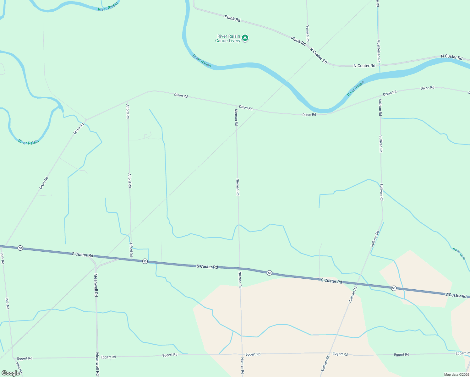 map of restaurants, bars, coffee shops, grocery stores, and more near 410 Nieman Road in Monroe