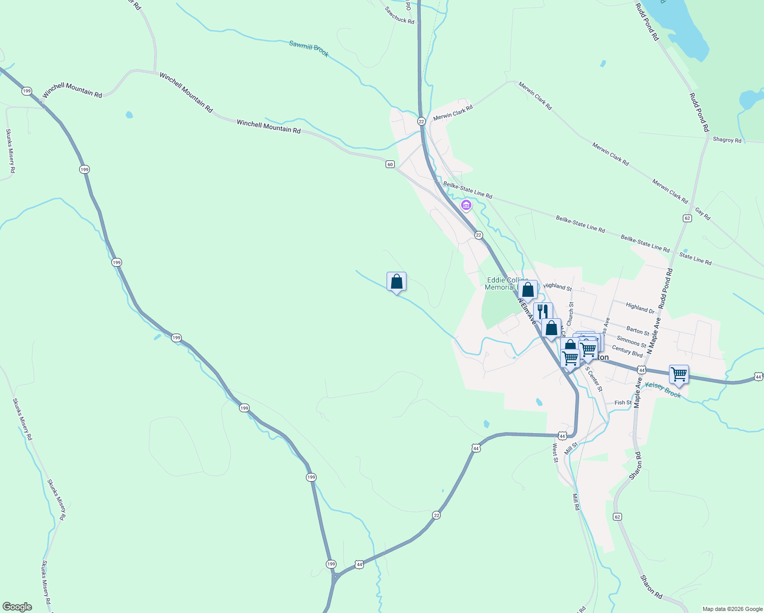 map of restaurants, bars, coffee shops, grocery stores, and more near in Dutchess County