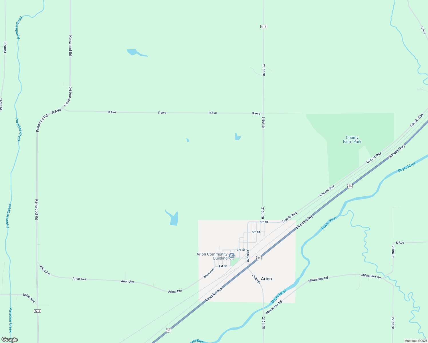 map of restaurants, bars, coffee shops, grocery stores, and more near in Arion