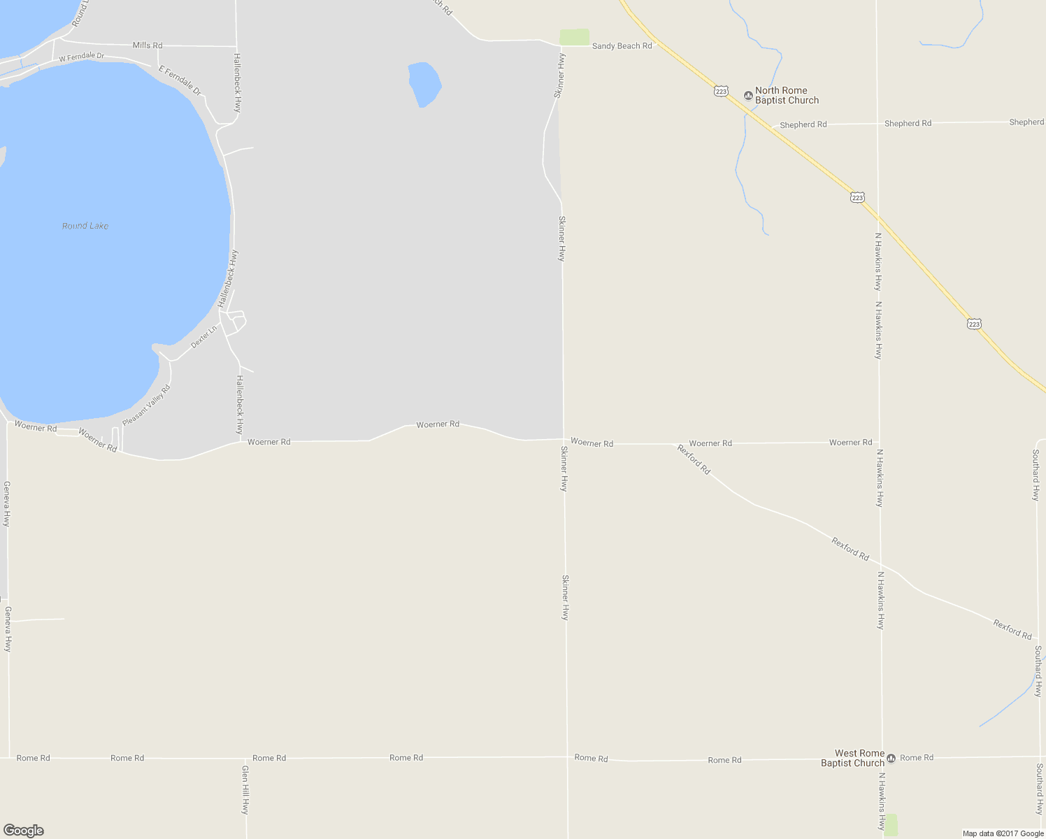 map of restaurants, bars, coffee shops, grocery stores, and more near 13000 Woerner Road in Manitou Beach-Devils Lake