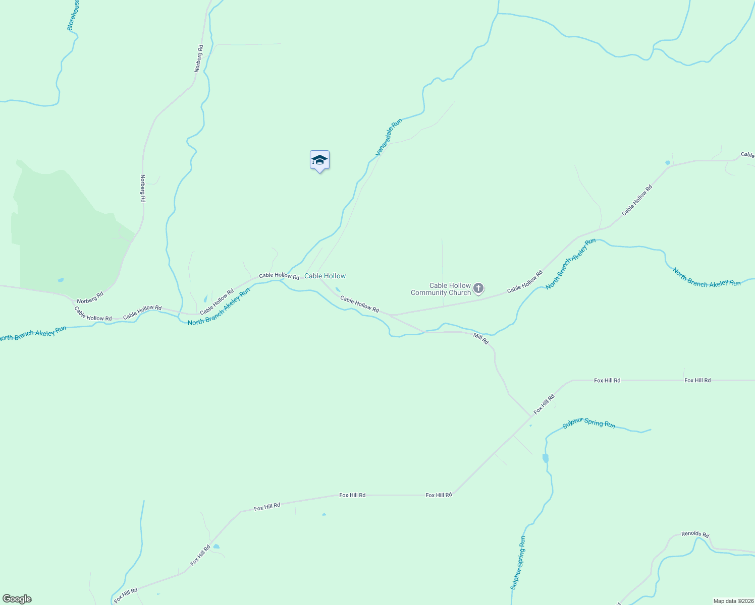 map of restaurants, bars, coffee shops, grocery stores, and more near 2751 Cable Hollow Road in Russell