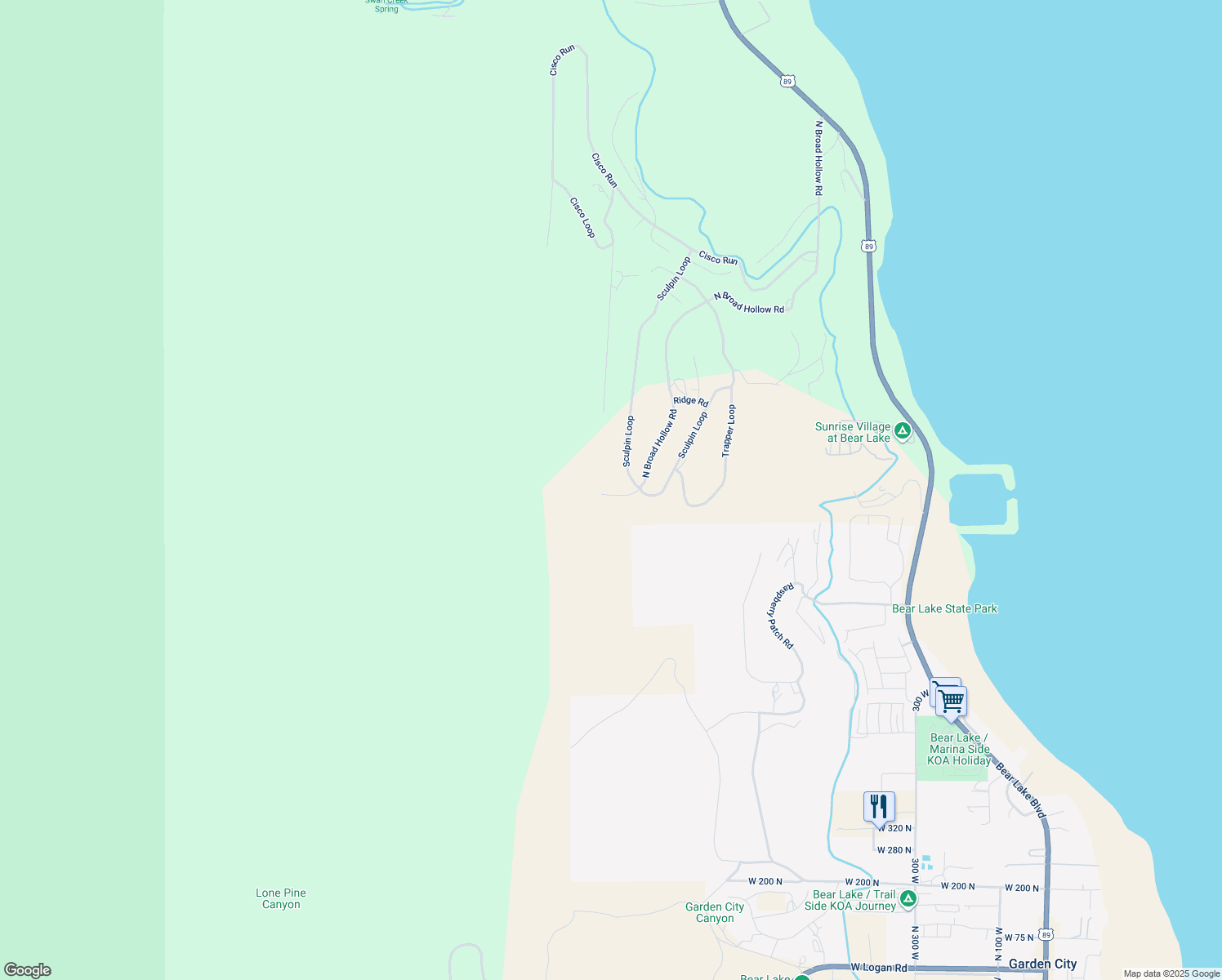 map of restaurants, bars, coffee shops, grocery stores, and more near 929 Broad Hollow Circle in Garden City