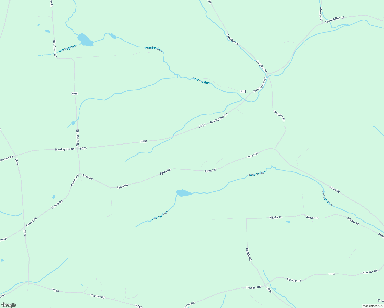 map of restaurants, bars, coffee shops, grocery stores, and more near 1289 Ayres Road in Gillett