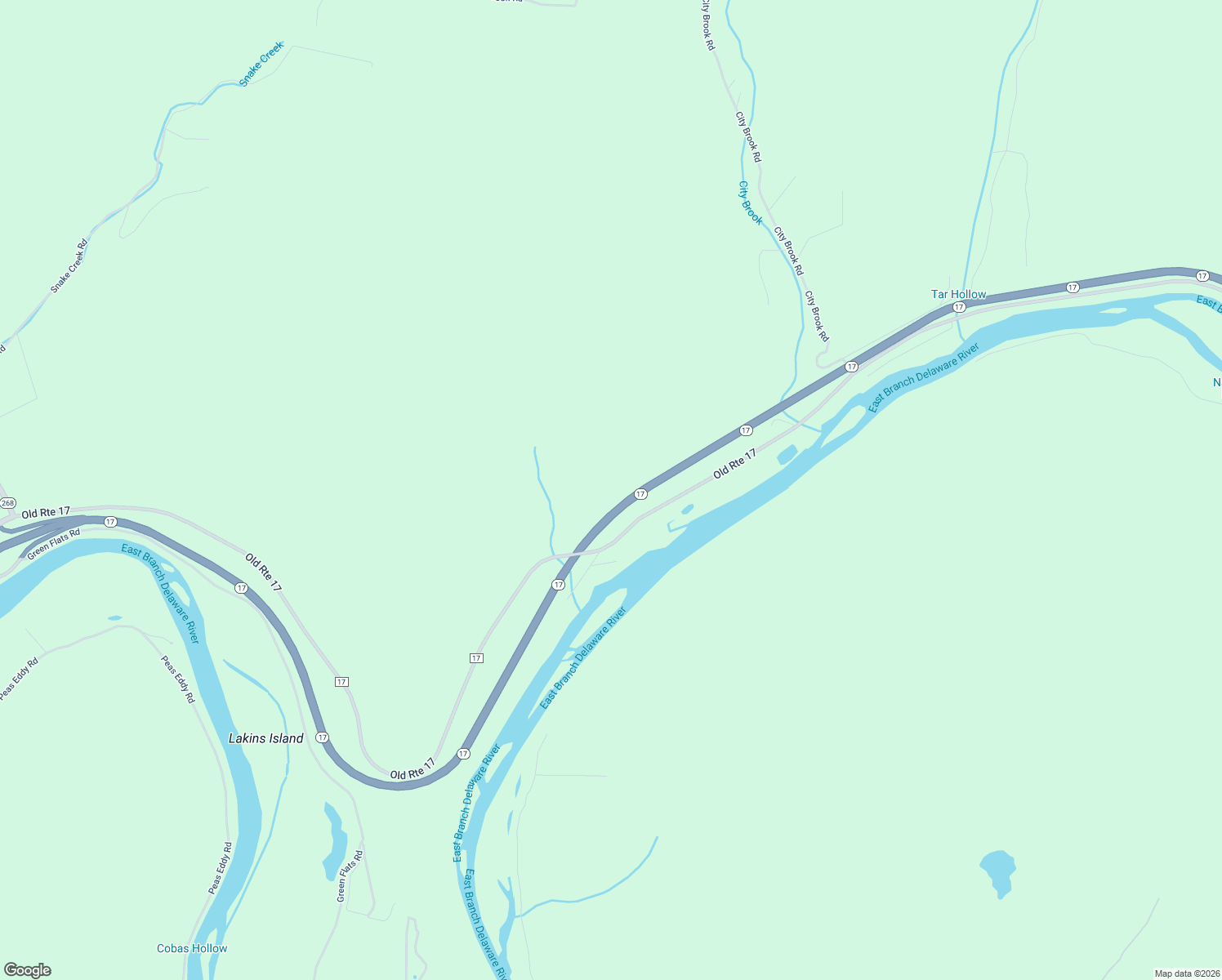 map of restaurants, bars, coffee shops, grocery stores, and more near 3046 County Road 17 in Hancock