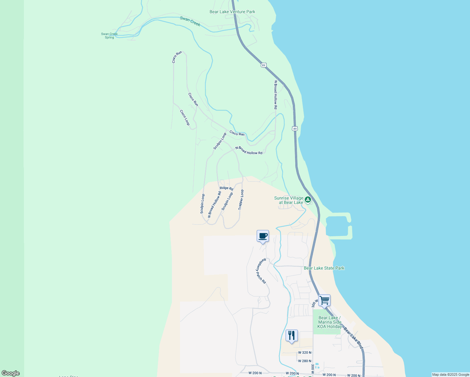 map of restaurants, bars, coffee shops, grocery stores, and more near 1209 Sculpin Loop in Garden City