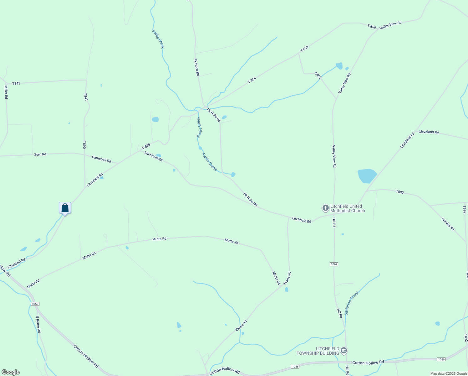 map of restaurants, bars, coffee shops, grocery stores, and more near in Sayre