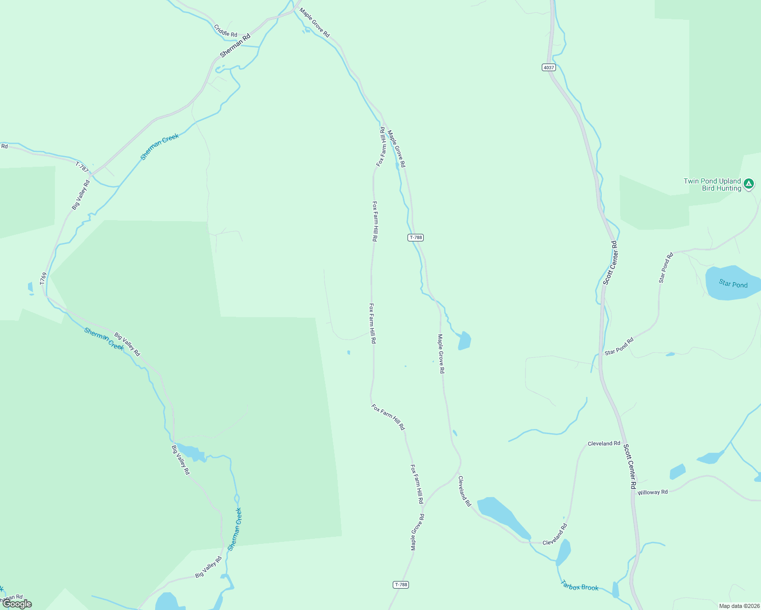 map of restaurants, bars, coffee shops, grocery stores, and more near 192 Fox Farm Hill Rd in Susquehanna Depot
