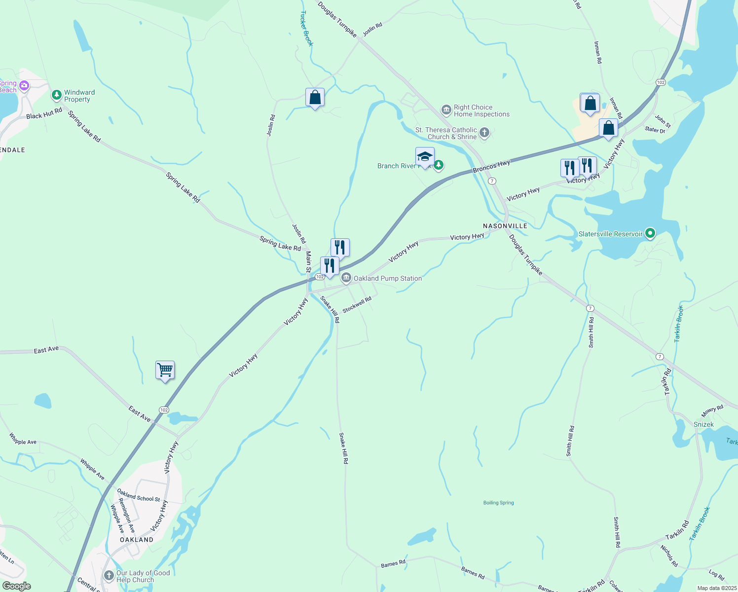 88 Stockwell Road, Burrillville RI Walk Score