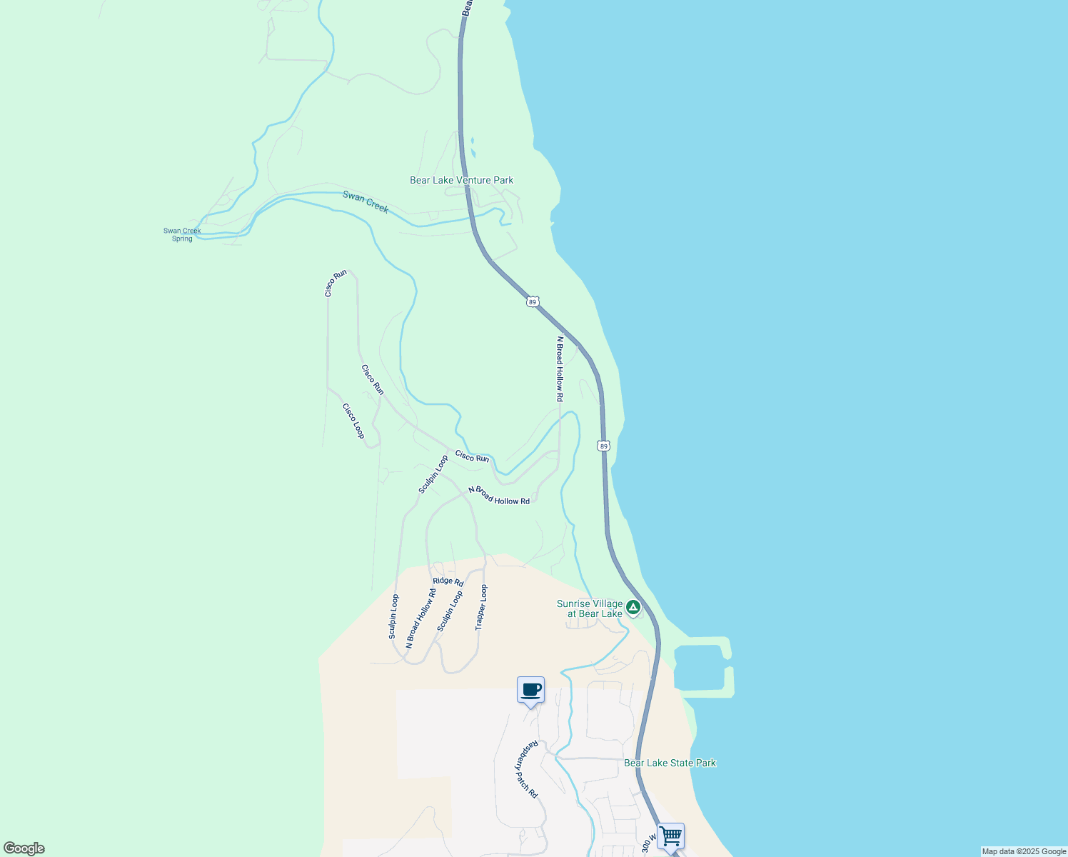 map of restaurants, bars, coffee shops, grocery stores, and more near 1605 Mackinaw Way in Garden City