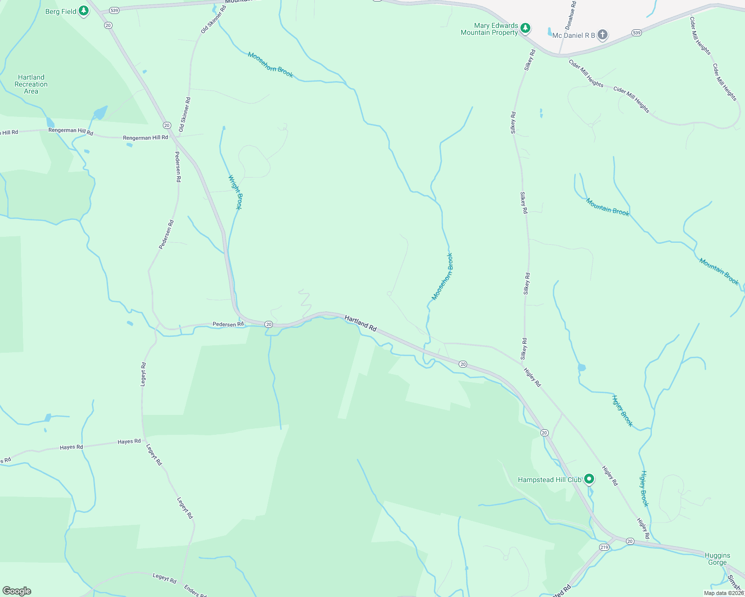 map of restaurants, bars, coffee shops, grocery stores, and more near 25 Moosehorn Road in Granby
