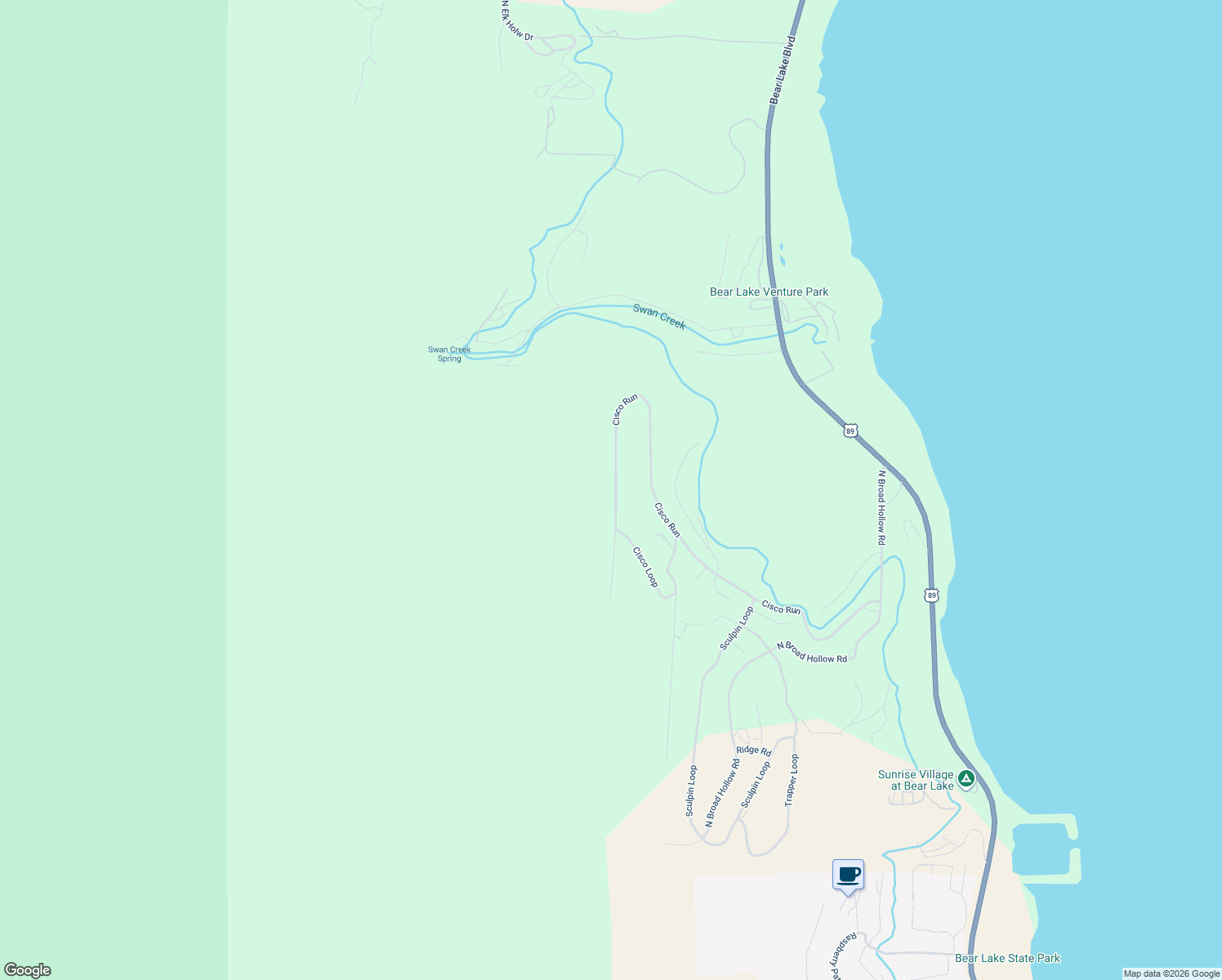 map of restaurants, bars, coffee shops, grocery stores, and more near 997 Cisco Run in Garden City