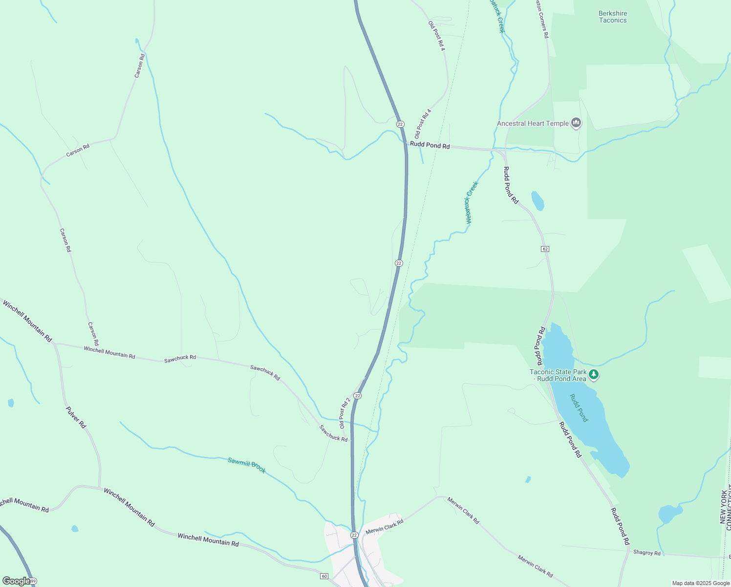 map of restaurants, bars, coffee shops, grocery stores, and more near 6201-34 Benwood Knolls in Millerton