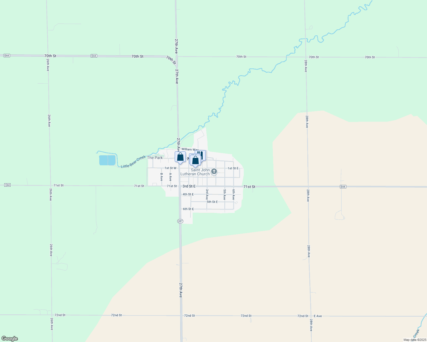 map of restaurants, bars, coffee shops, grocery stores, and more near 103 4th Ave in Newhall