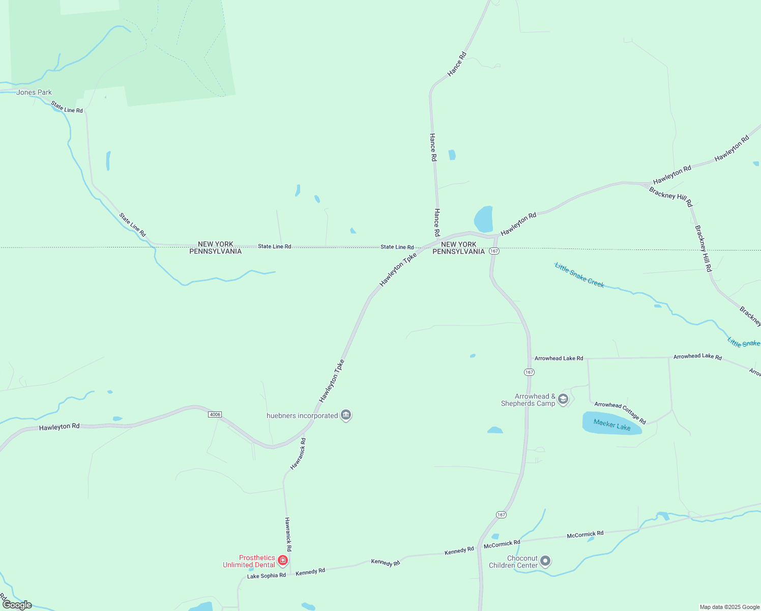 map of restaurants, bars, coffee shops, grocery stores, and more near 2524 Hawleyton Turnpike in Brackney