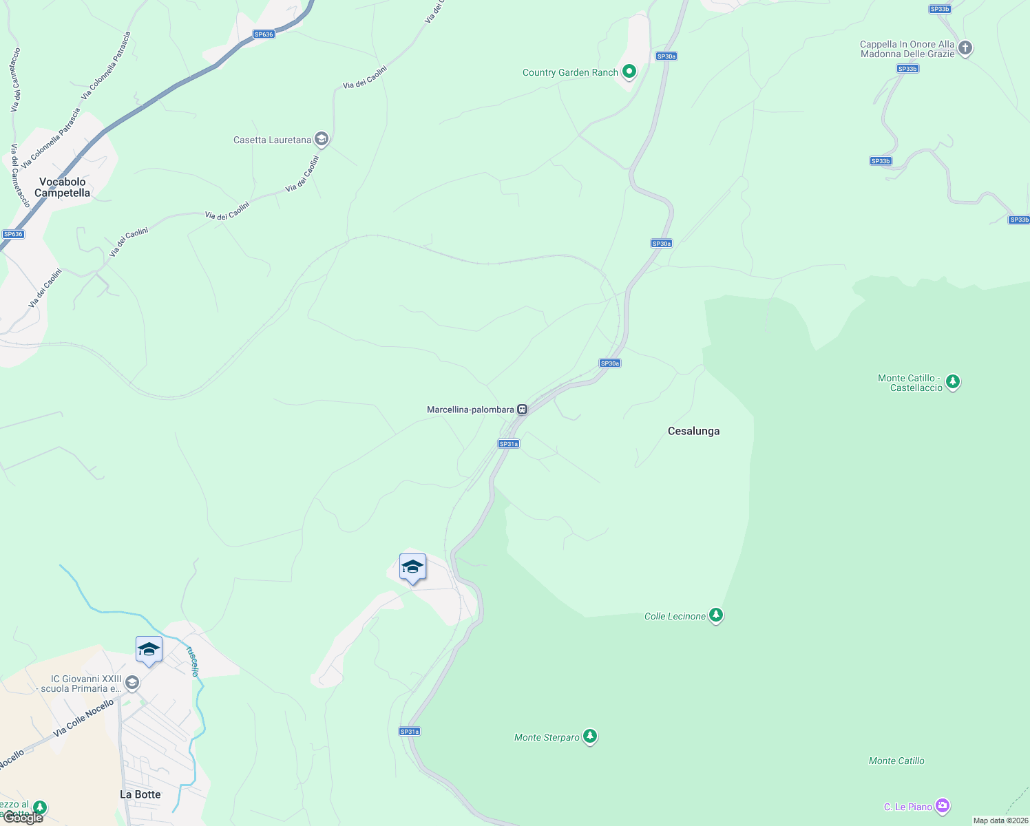 map of restaurants, bars, coffee shops, grocery stores, and more near 6 Via Dello Scalo Ferroviario in Scalo Ferroviario