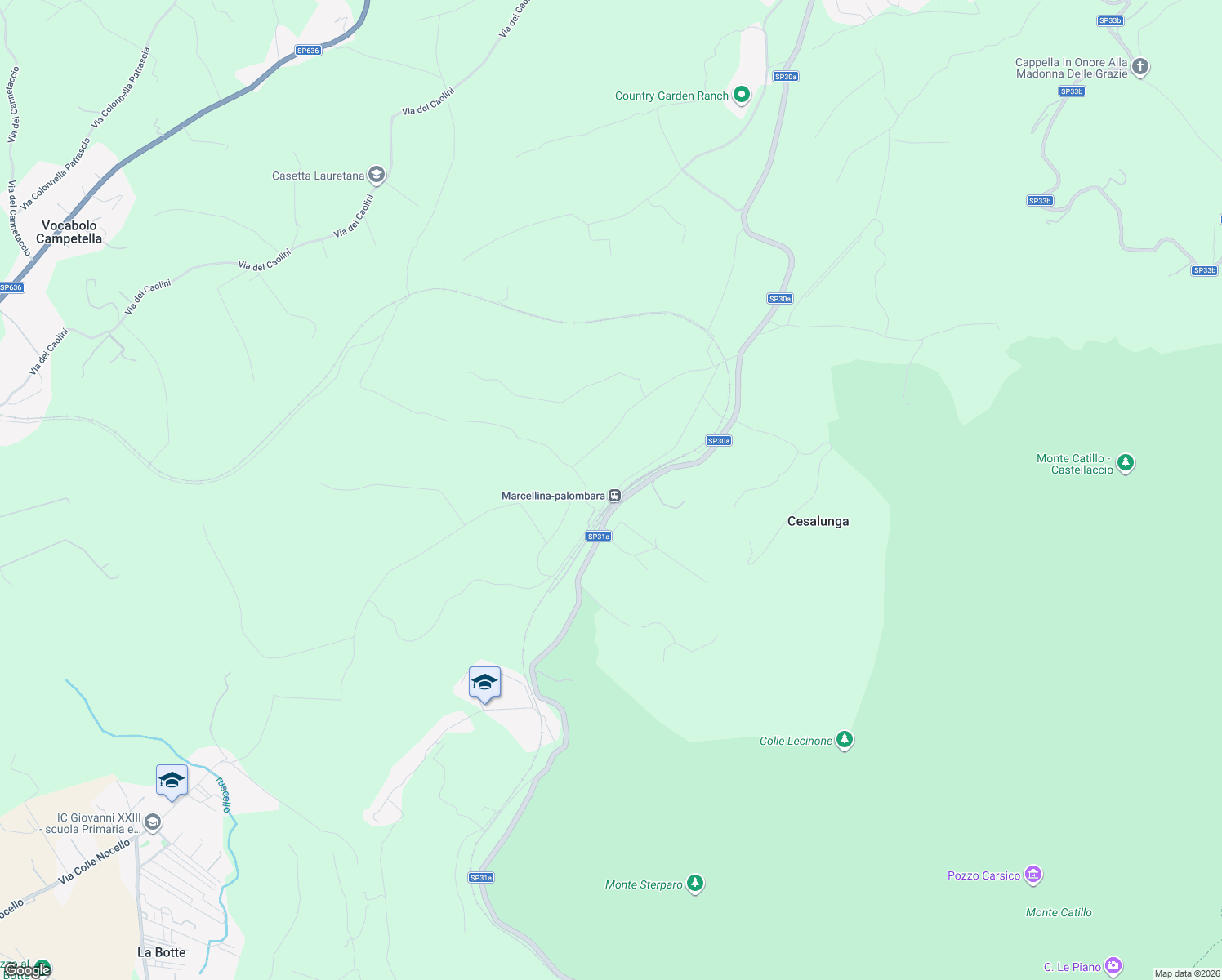 map of restaurants, bars, coffee shops, grocery stores, and more near 6 Via Dello Scalo Ferroviario in Scalo Ferroviario