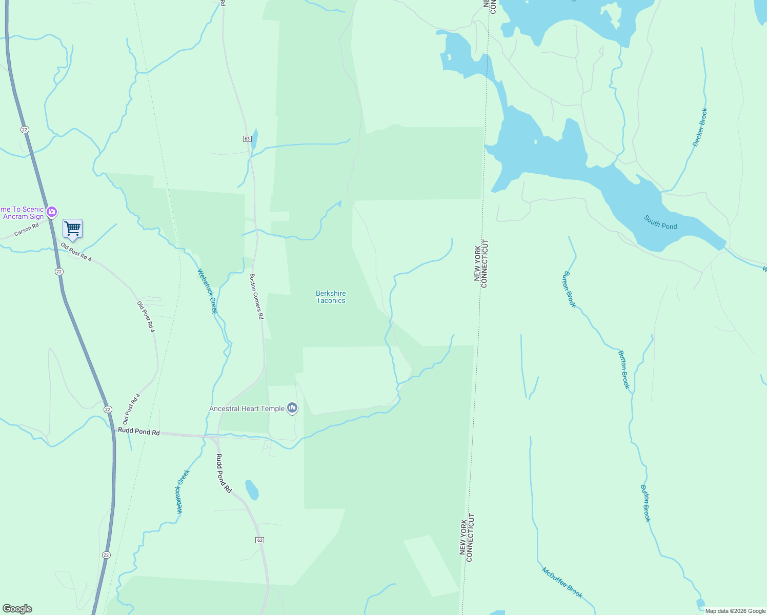 map of restaurants, bars, coffee shops, grocery stores, and more near Kaye Road Detour in Dutchess County