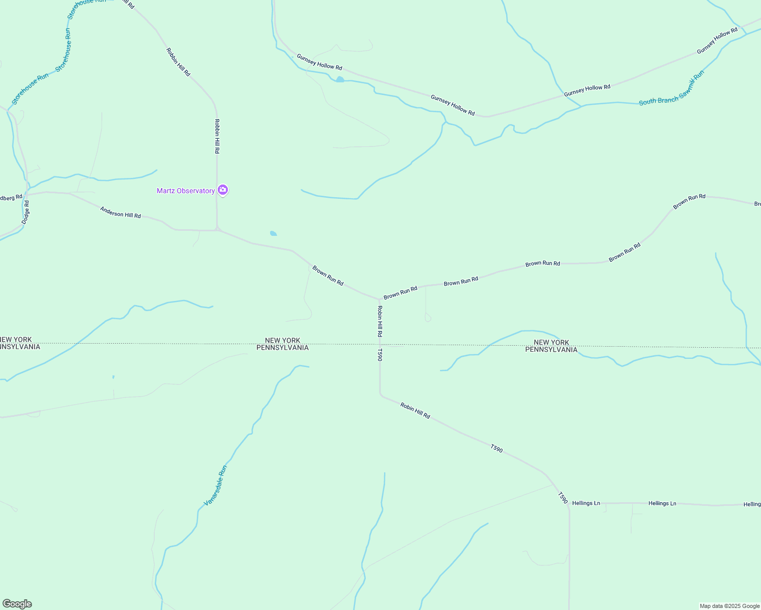 map of restaurants, bars, coffee shops, grocery stores, and more near 59 Robin Hill Road in Frewsburg