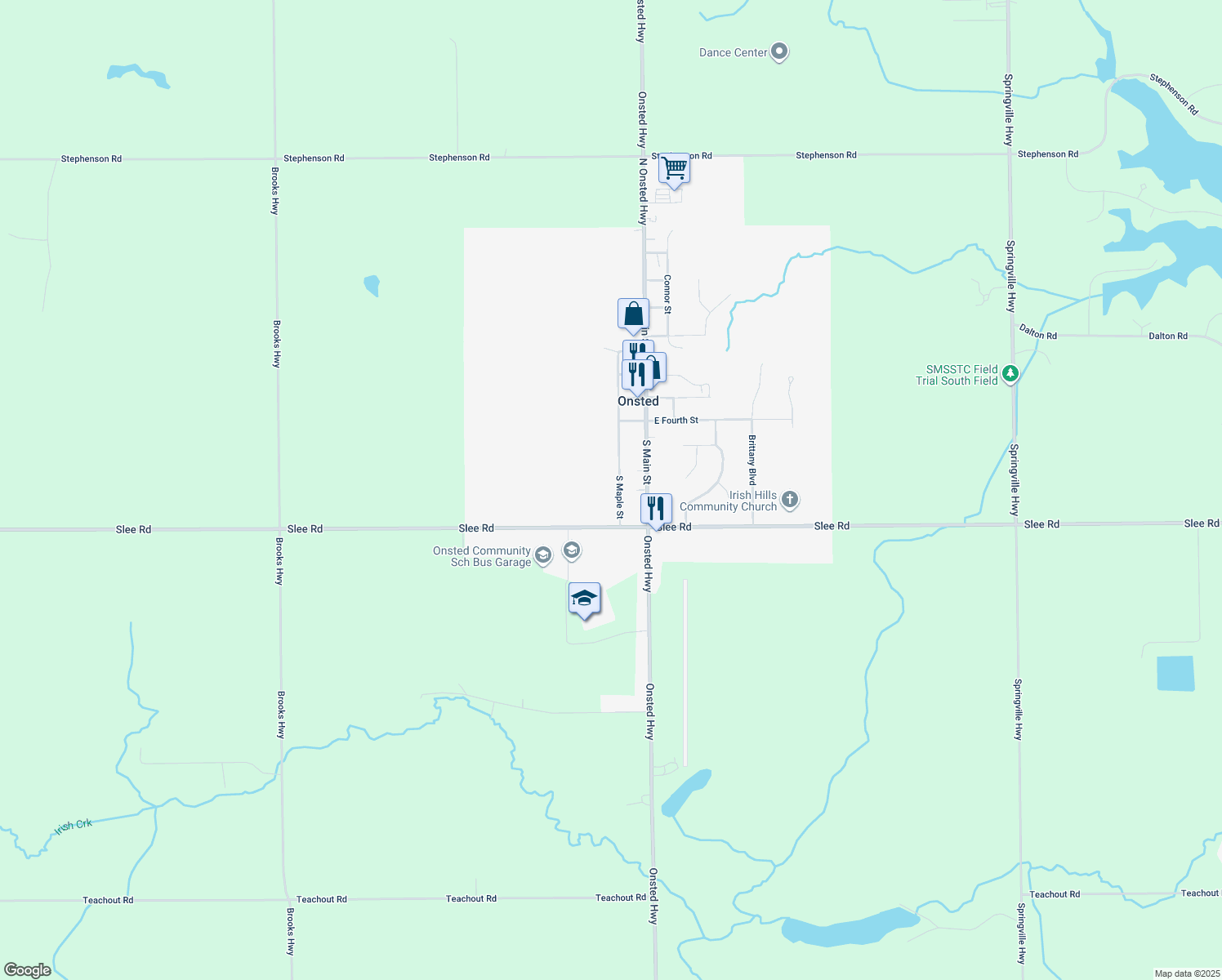 260 South Maple Street, Onsted MI Walk Score