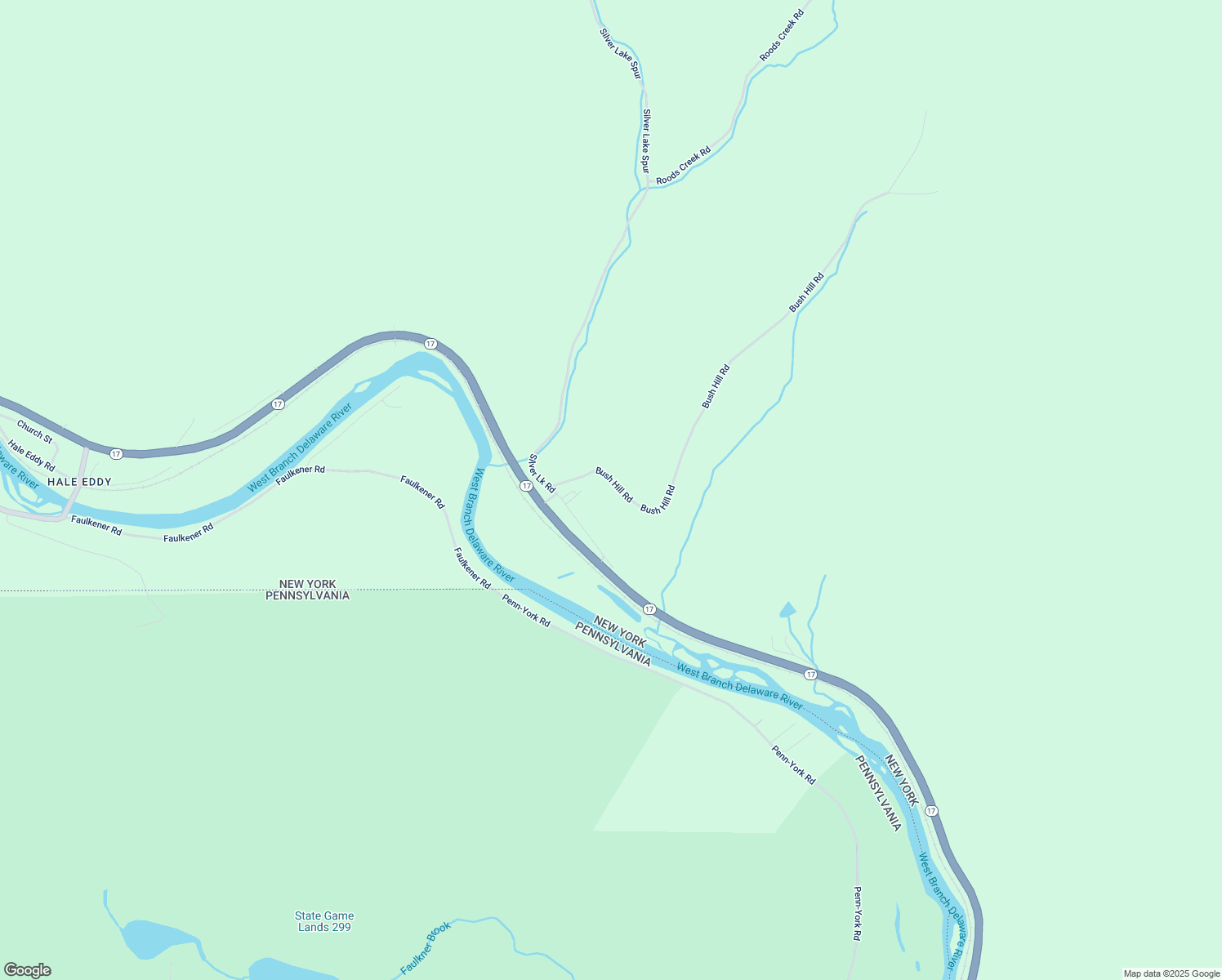 map of restaurants, bars, coffee shops, grocery stores, and more near 577 Bush Hill Road in Hancock