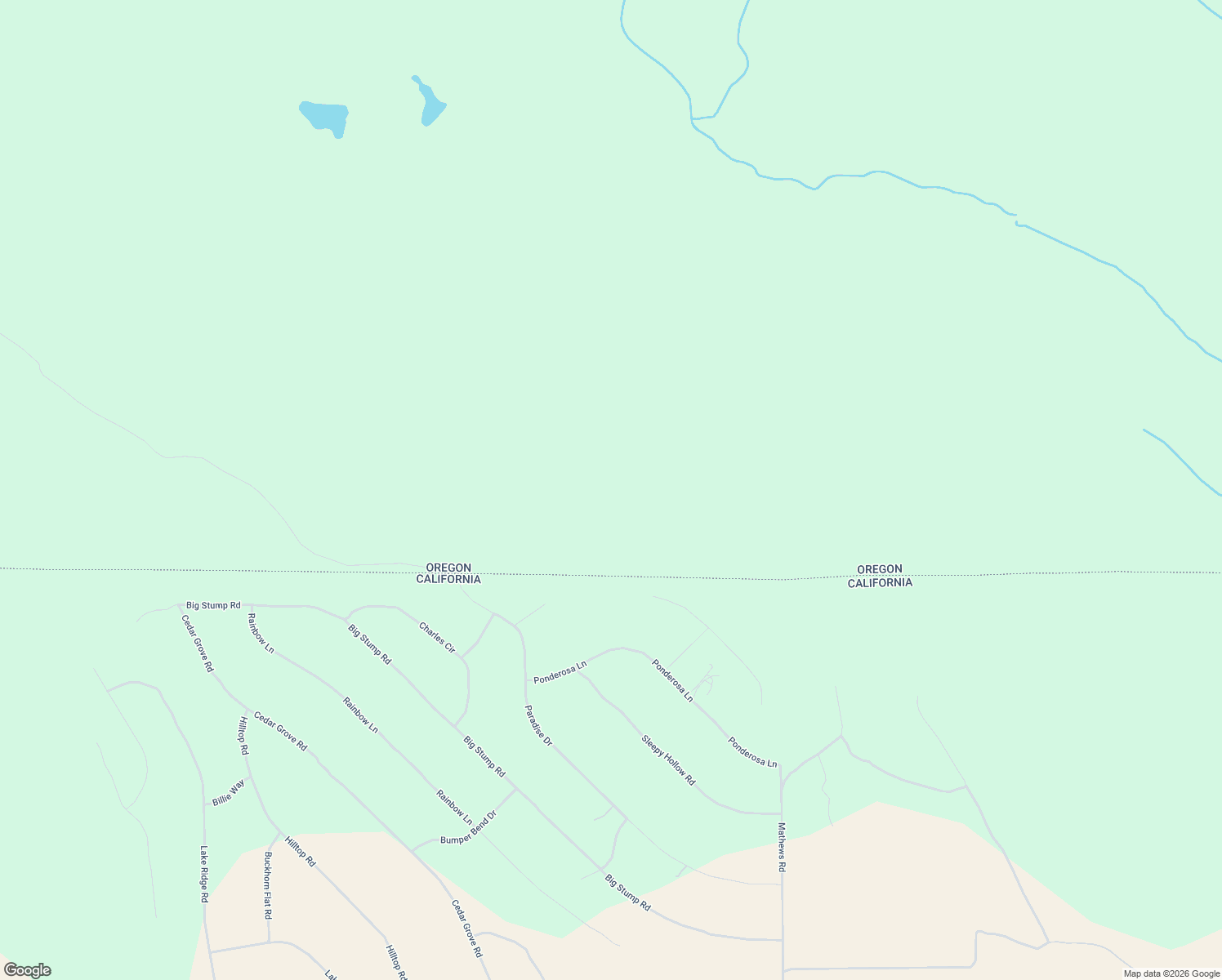 map of restaurants, bars, coffee shops, grocery stores, and more near Sequoia Way in Dorris