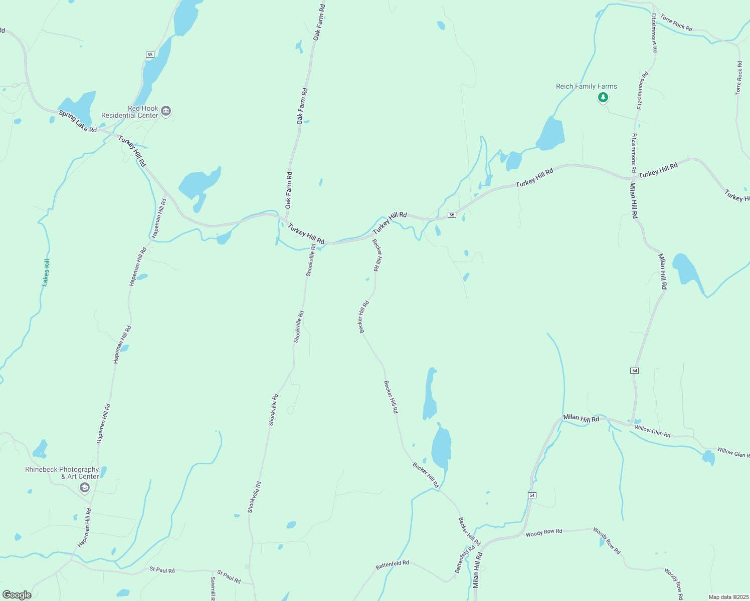 map of restaurants, bars, coffee shops, grocery stores, and more near 260 Becker Hill Road in Milan