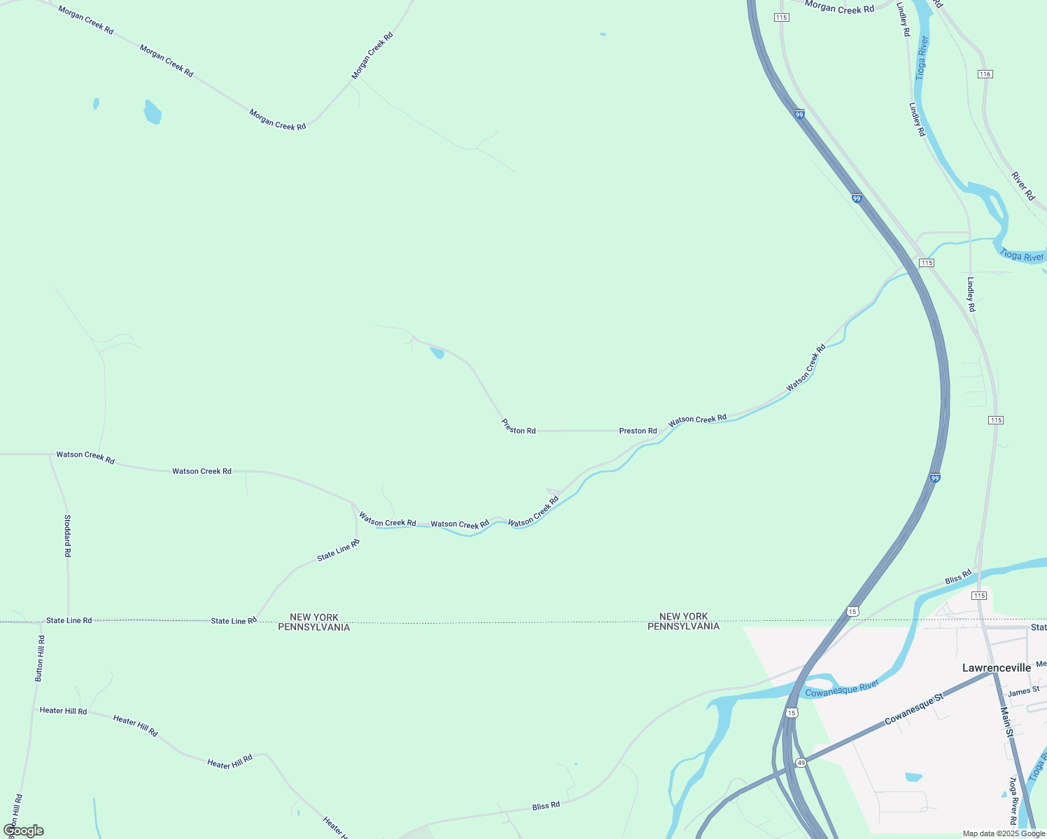 map of restaurants, bars, coffee shops, grocery stores, and more near 9171 Preston Rd in Steuben