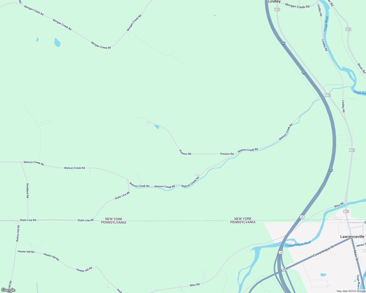 map of restaurants, bars, coffee shops, grocery stores, and more near 9171 Preston Rd in Steuben