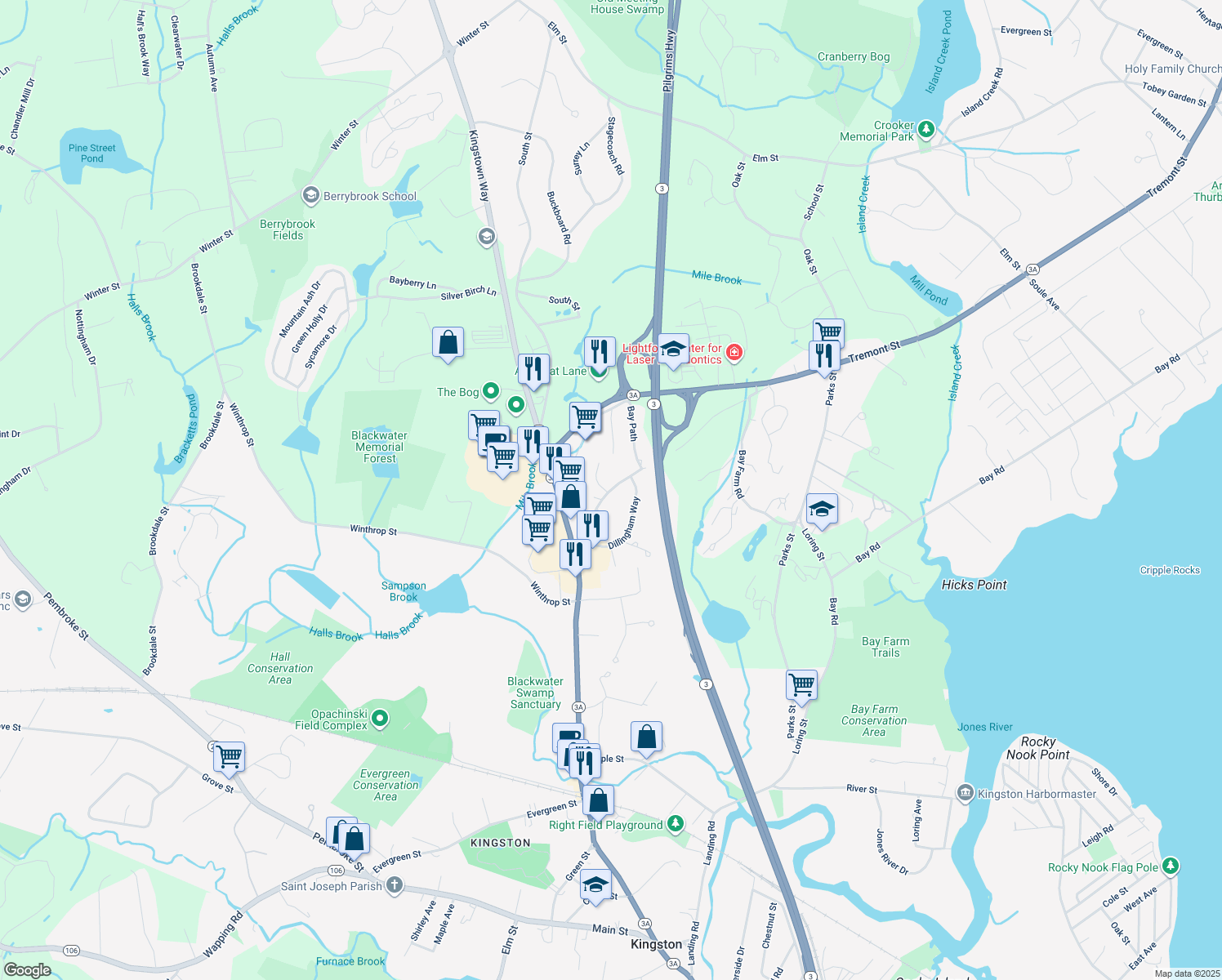 Tremont Street, Kingston MA Walk Score