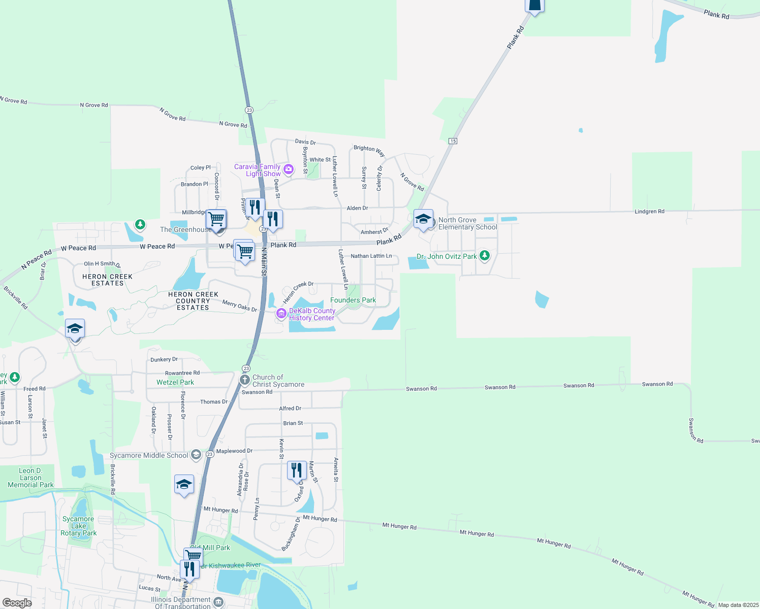 1754 Charles Waite Street, Sycamore IL Walk Score