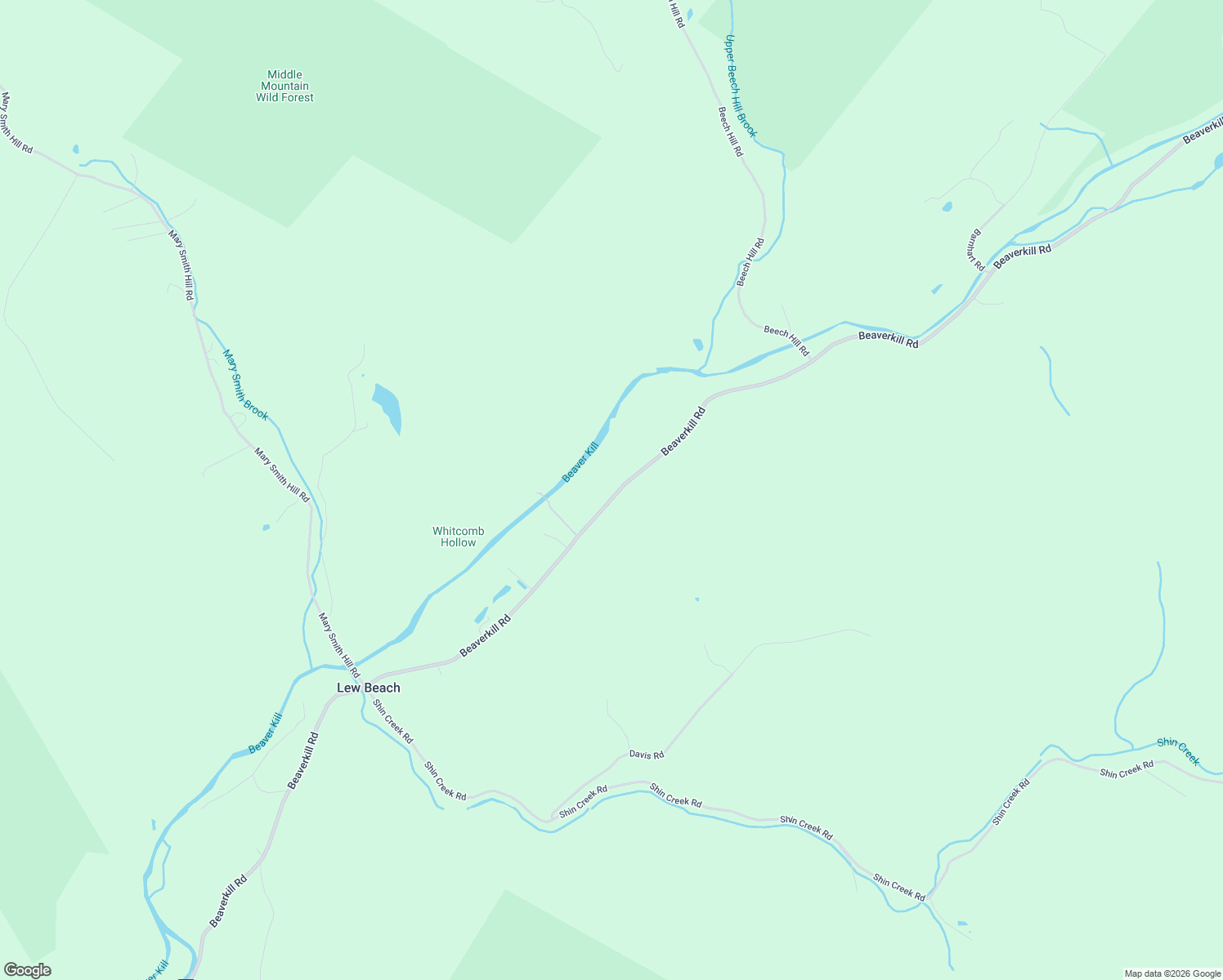 map of restaurants, bars, coffee shops, grocery stores, and more near 1715 Beaverkill Road in Livingston Manor