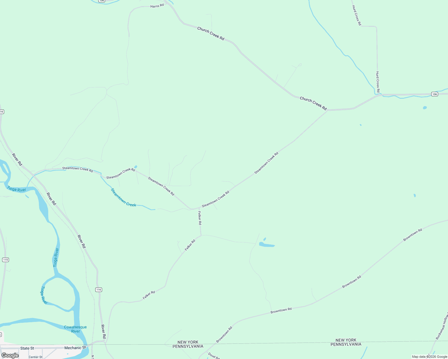map of restaurants, bars, coffee shops, grocery stores, and more near 10203 Steamtown Creek Road in Lindley