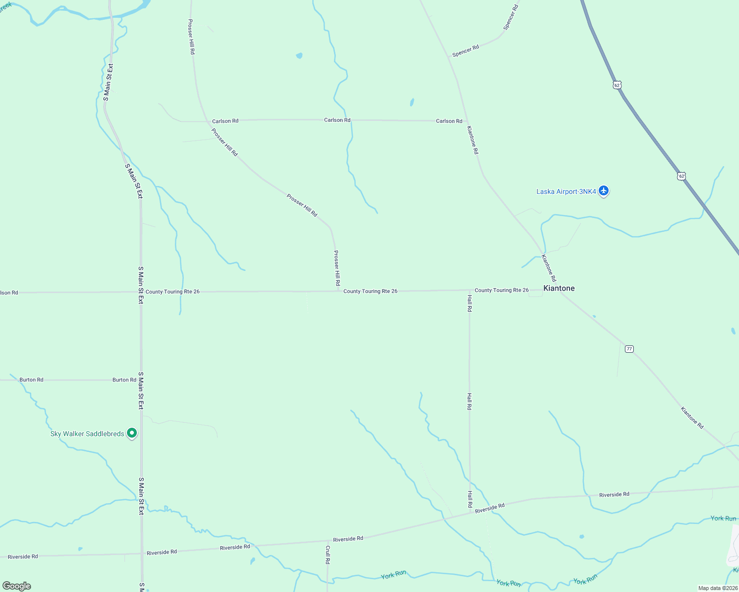 map of restaurants, bars, coffee shops, grocery stores, and more near 2393 Donelson Road in Jamestown