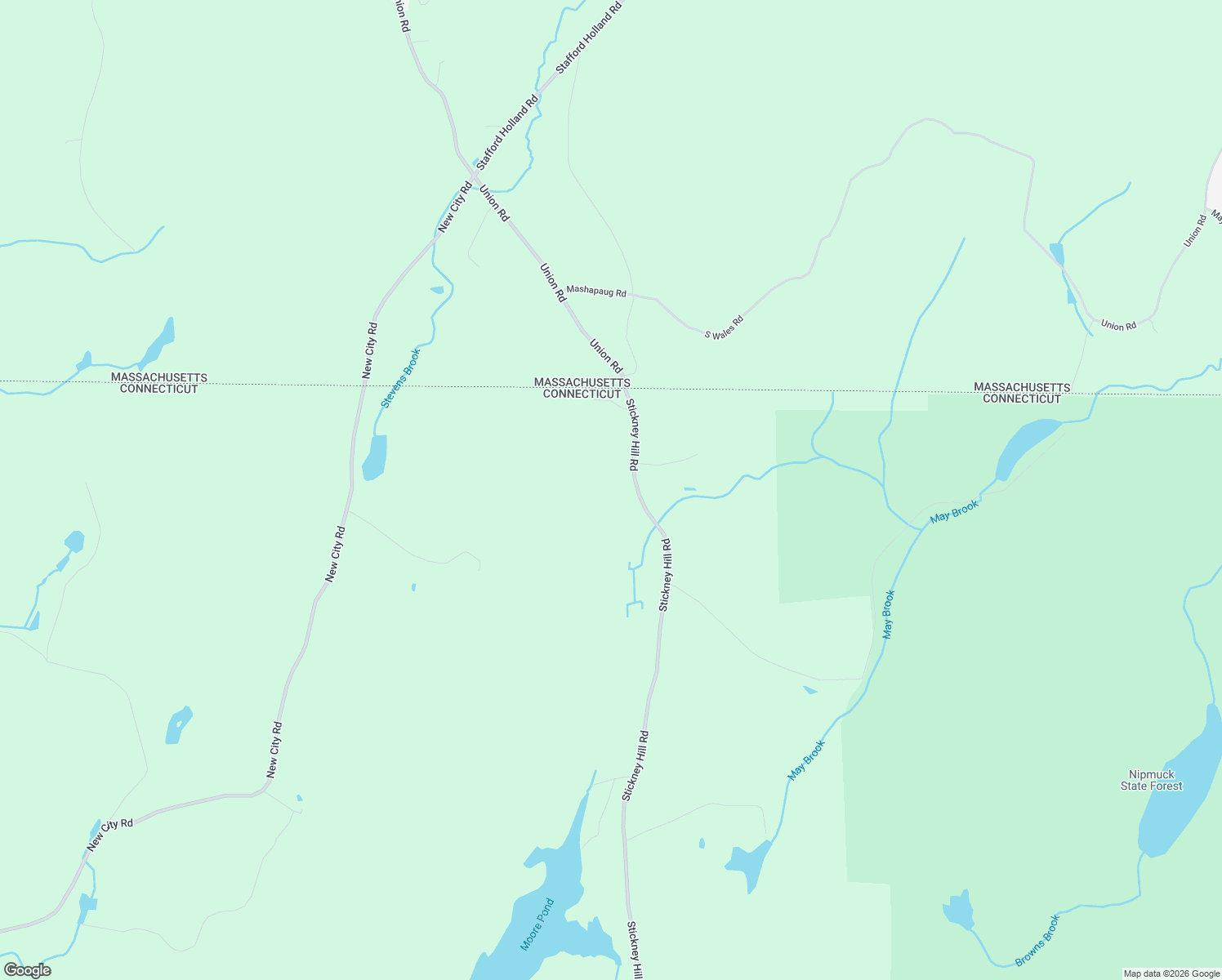 map of restaurants, bars, coffee shops, grocery stores, and more near 431 Stickney Hill Road in Union