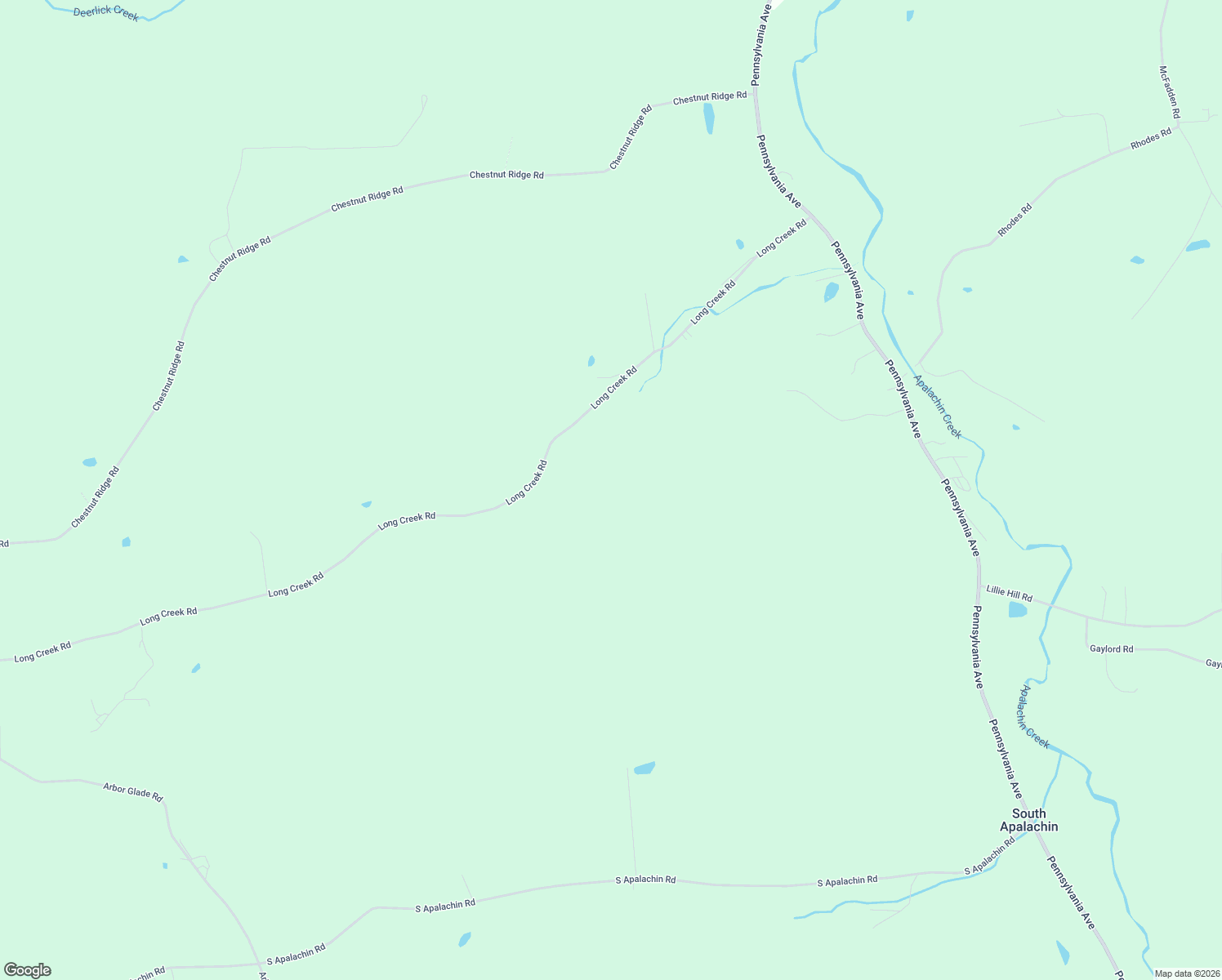 map of restaurants, bars, coffee shops, grocery stores, and more near 933 Long Creek Road in Apalachin
