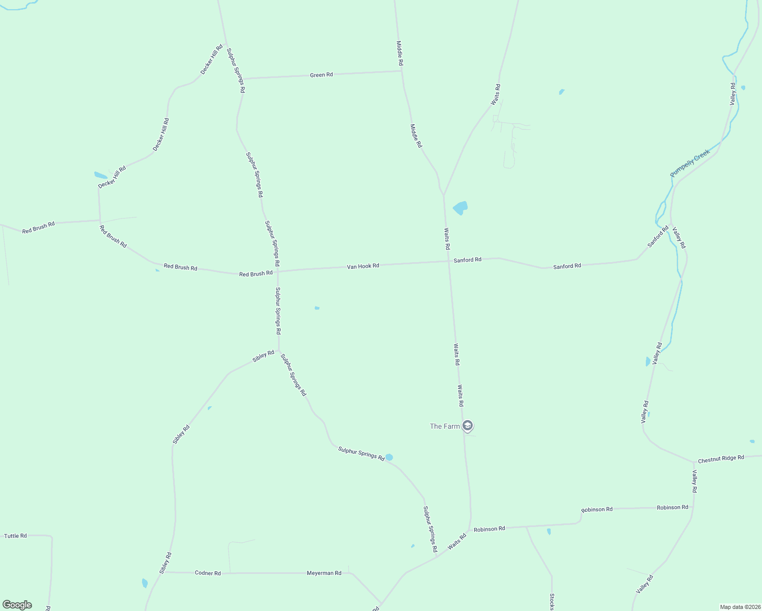 map of restaurants, bars, coffee shops, grocery stores, and more near 363 Van Hook Road in Owego