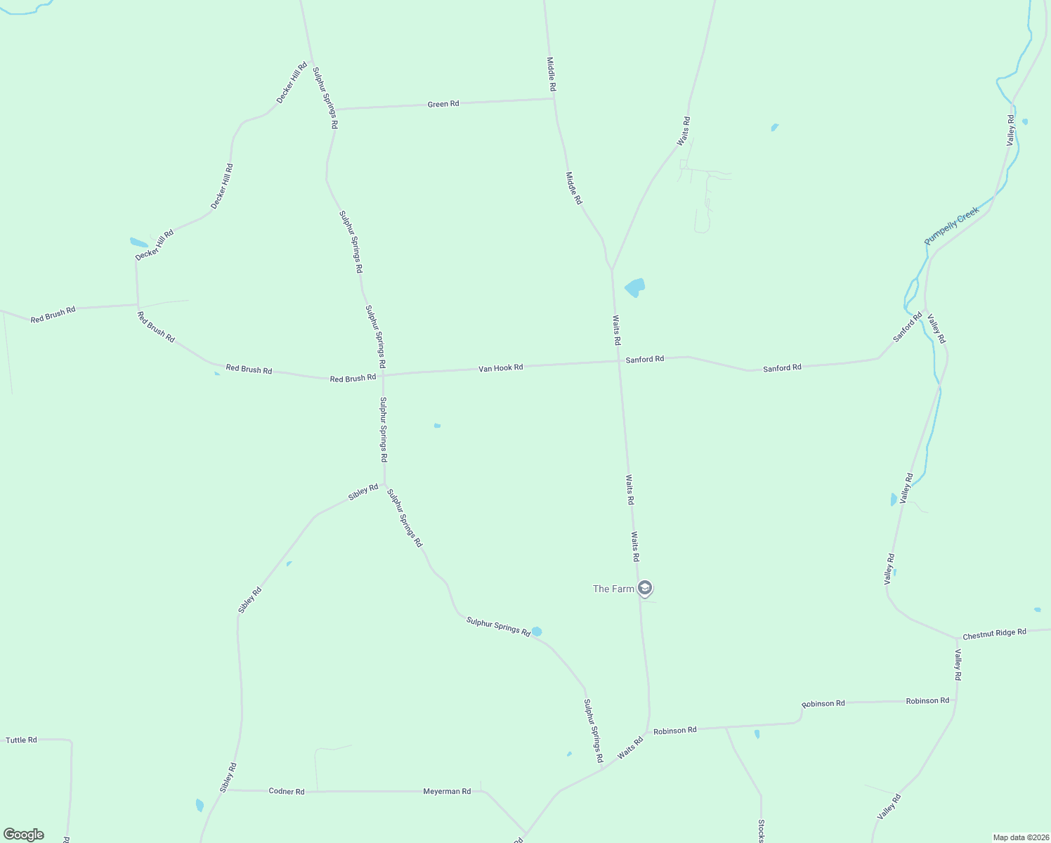 map of restaurants, bars, coffee shops, grocery stores, and more near 363 Van Hook Road in Owego