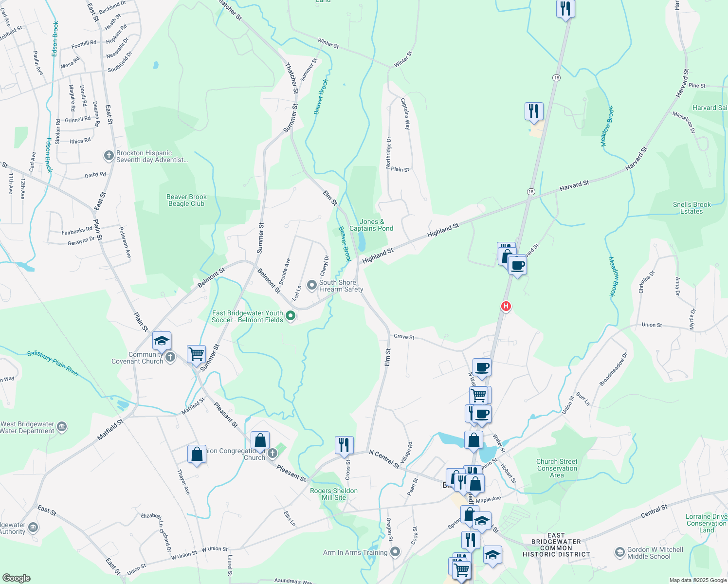 395 Elm Street, East Bridgewater MA Walk Score