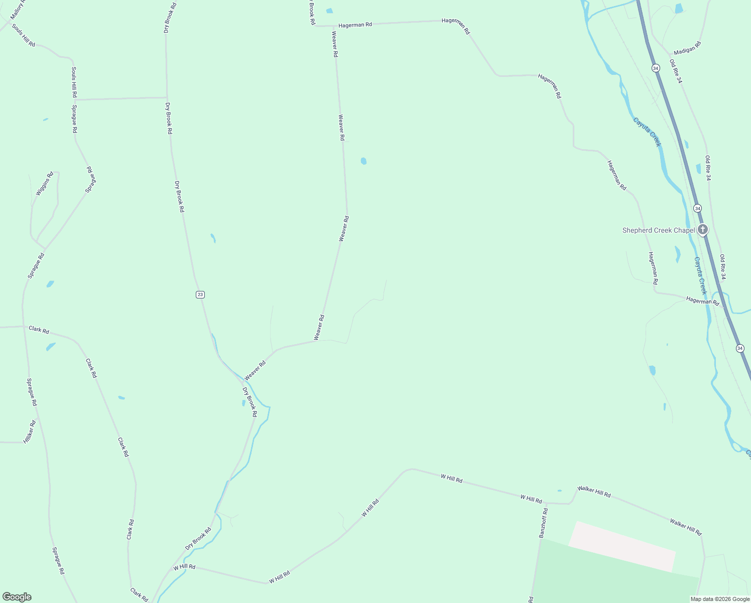 map of restaurants, bars, coffee shops, grocery stores, and more near 6231 Paul Road in Waverly