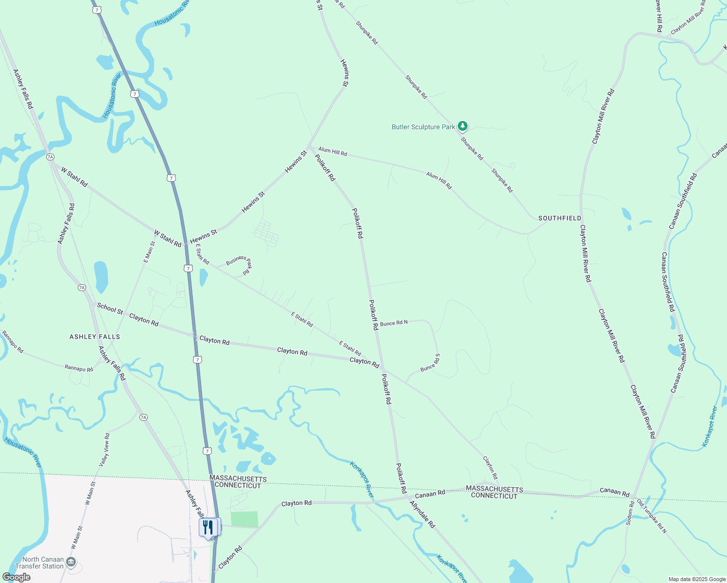 map of restaurants, bars, coffee shops, grocery stores, and more near 380 Polikoff Road in Sheffield