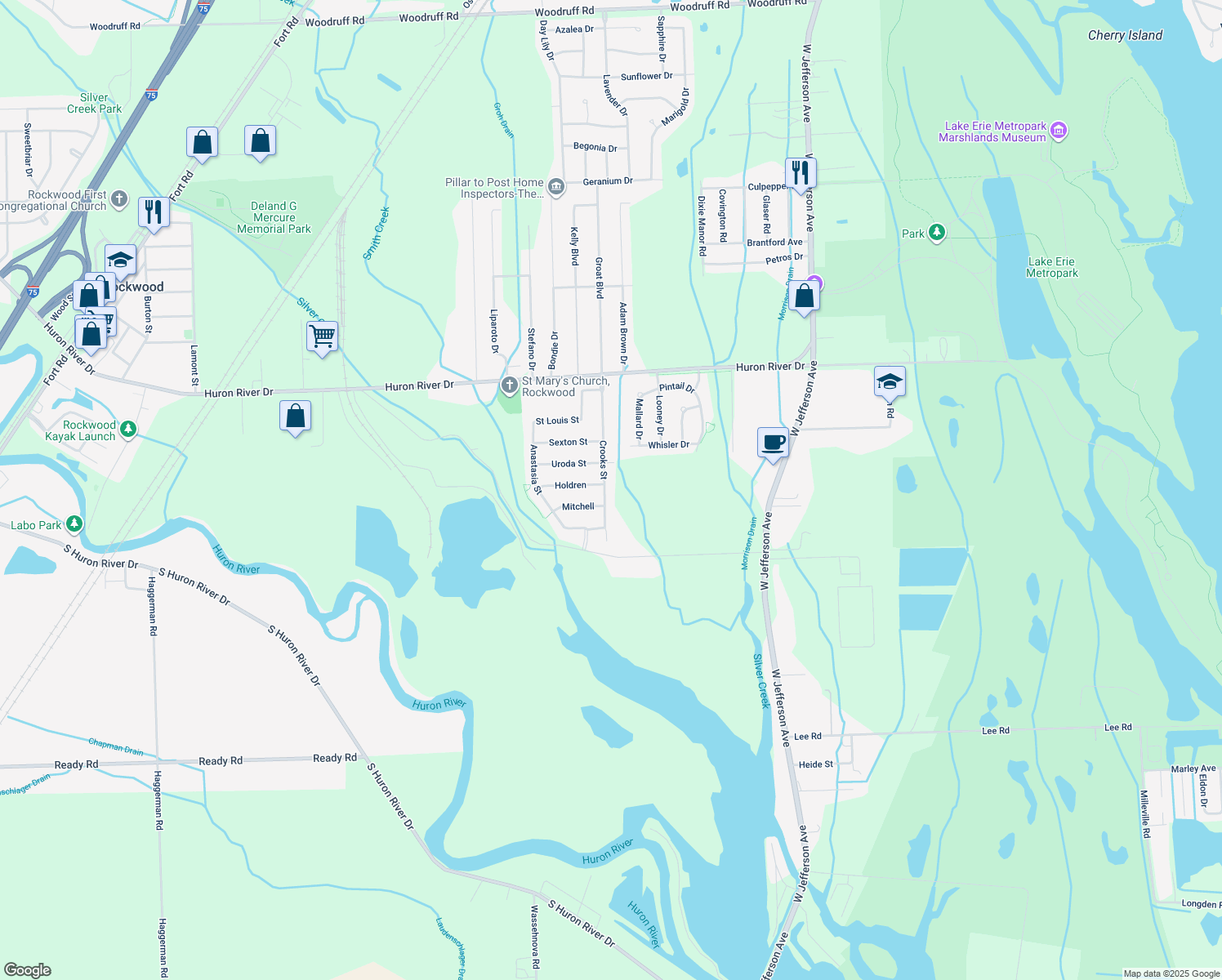 33681 Crooks Street, Brownstown Charter Township MI Walk Score