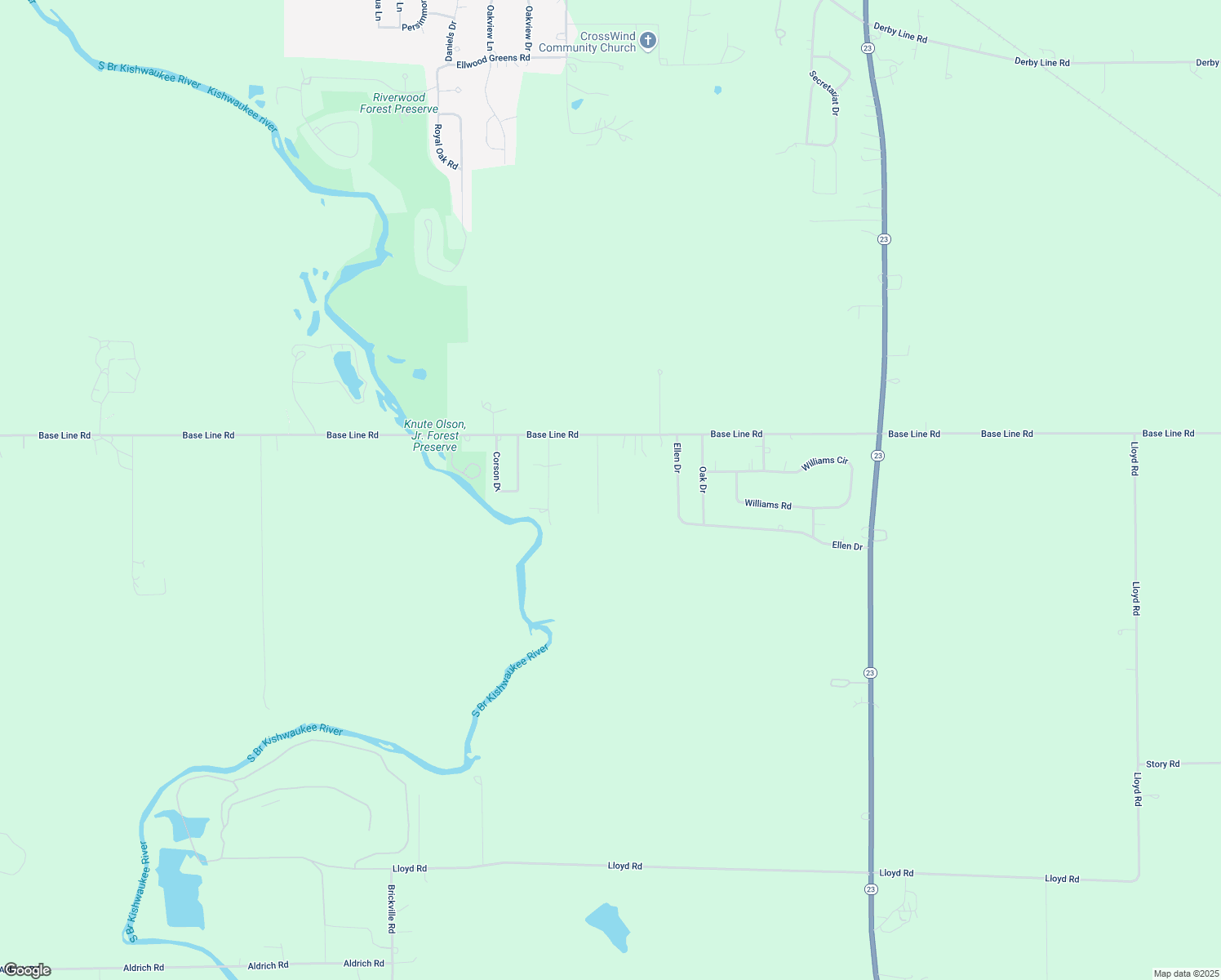 map of restaurants, bars, coffee shops, grocery stores, and more near 29854 Oak Meadow Drive in Kingston