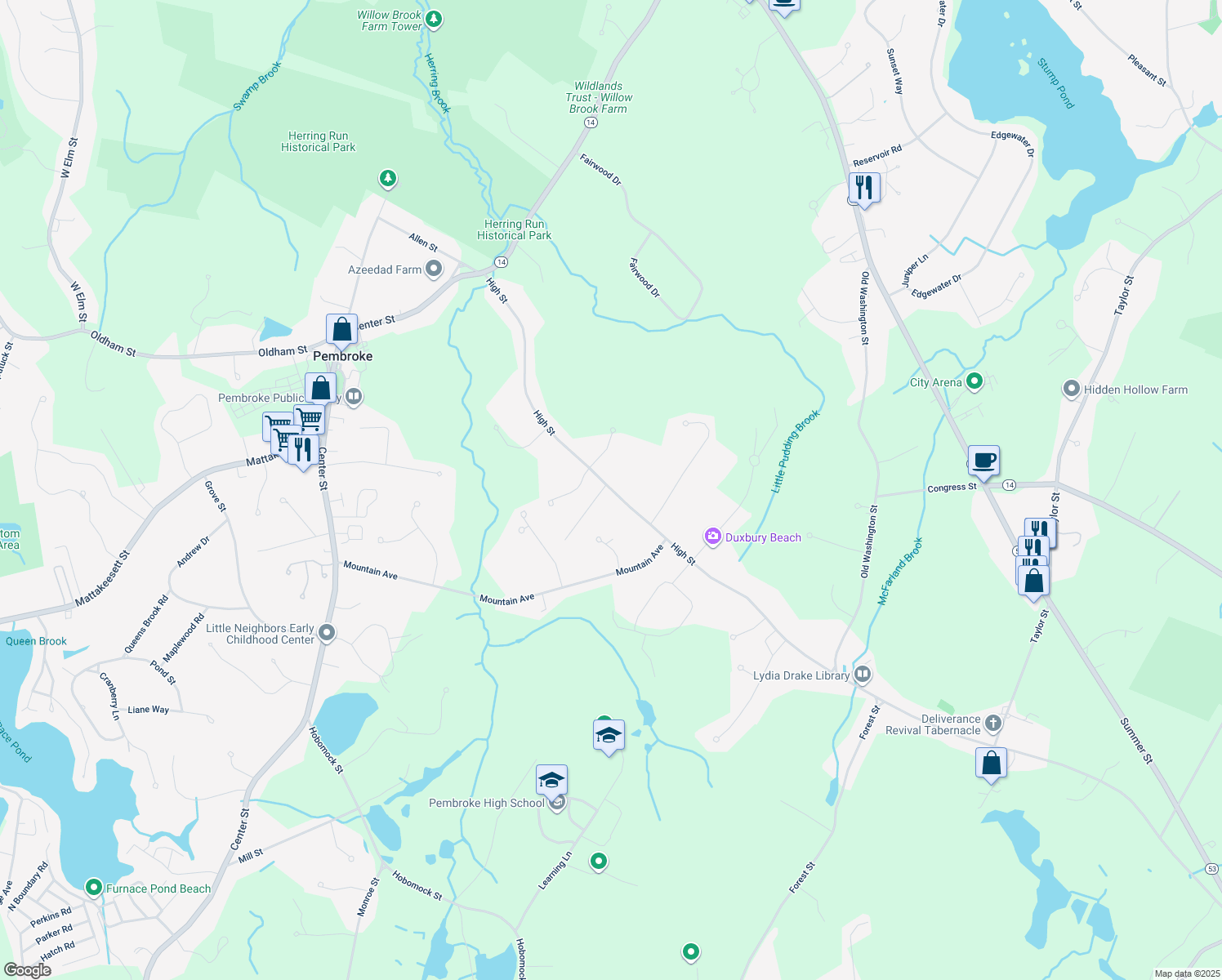 158 High Street, Pembroke MA Walk Score