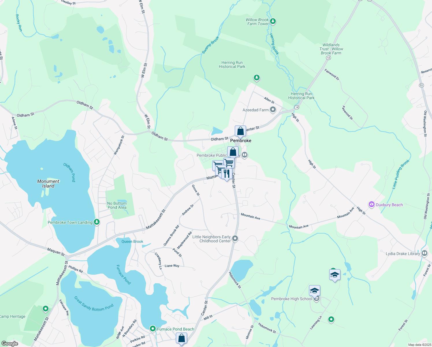 27 Mattakeesett Street, Pembroke MA Walk Score