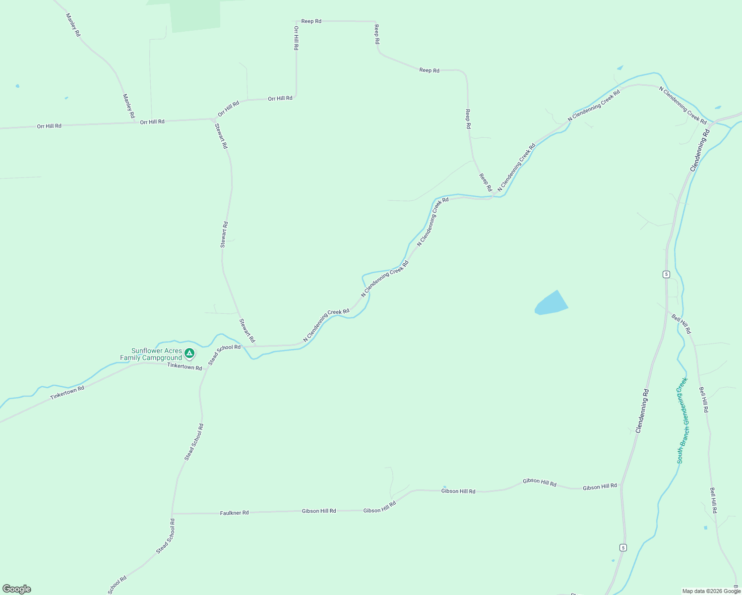 map of restaurants, bars, coffee shops, grocery stores, and more near 8580 North Clendenning Creek Road in Painted Post