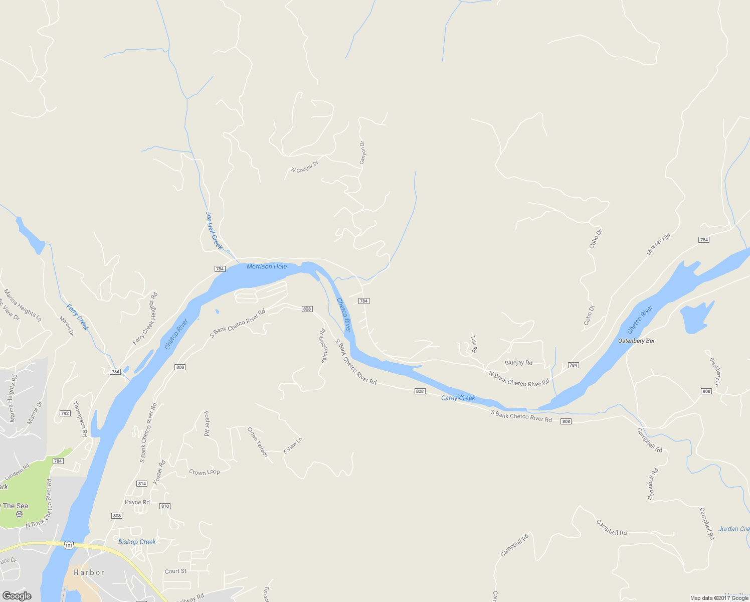 map of restaurants, bars, coffee shops, grocery stores, and more near 98431 Conta Lane in Brookings